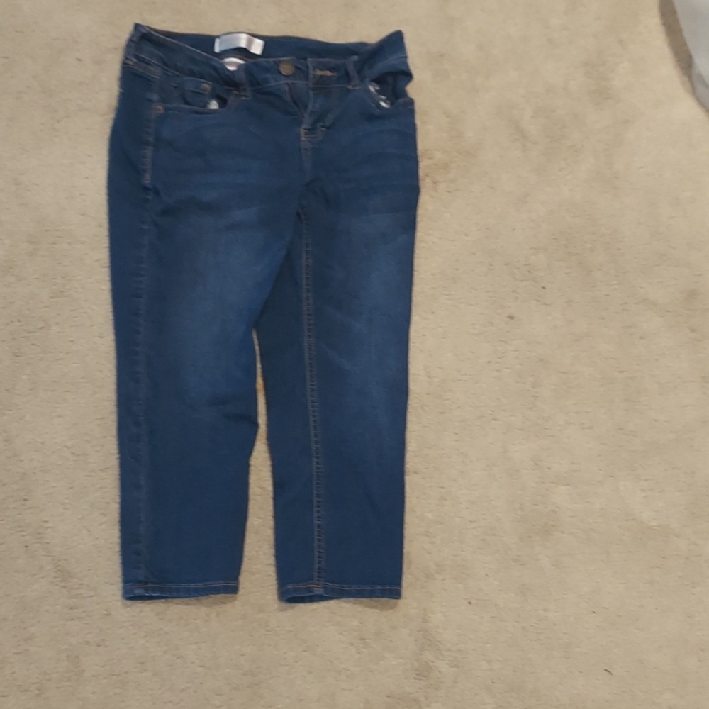 Capri strgch jeans